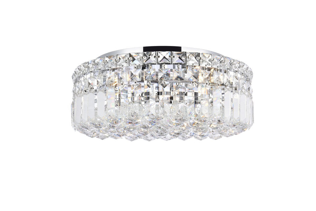 Elegant Lighting Five Light Flush Mount