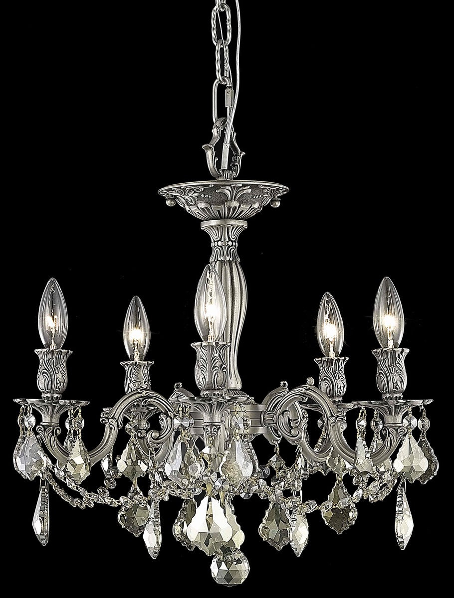 Elegant Lighting Five Light Flush Mount