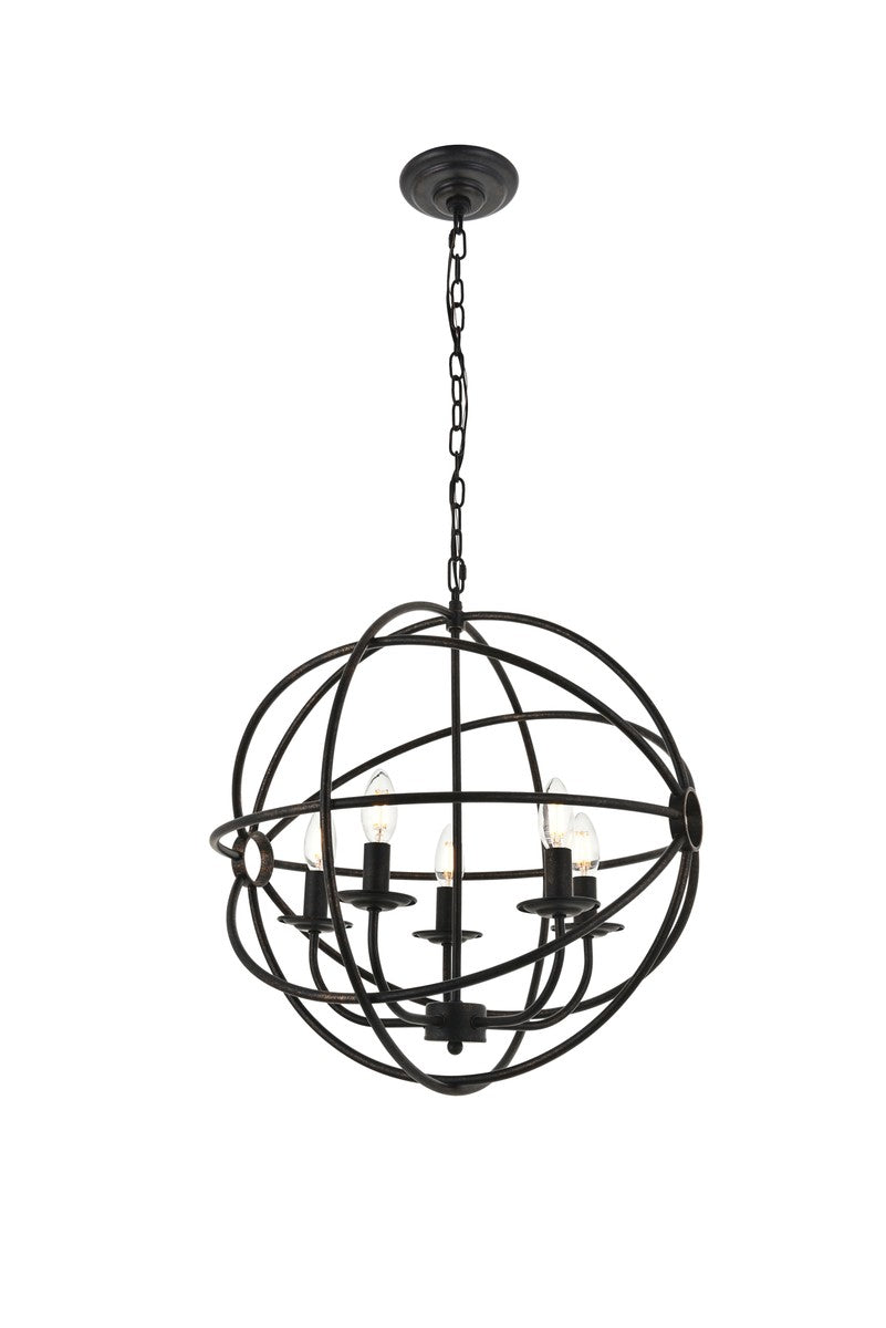 Elegant Lighting Five Light Pendant