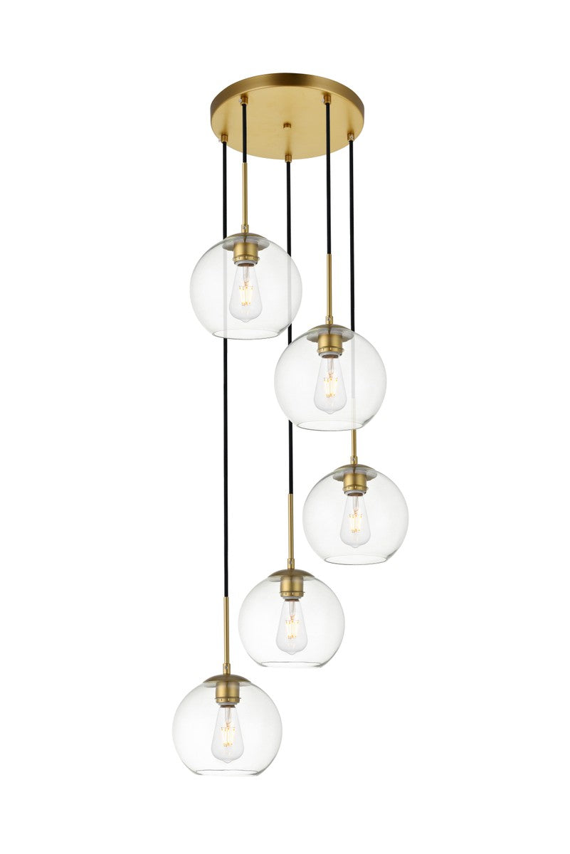 Elegant Lighting Five Light Pendant