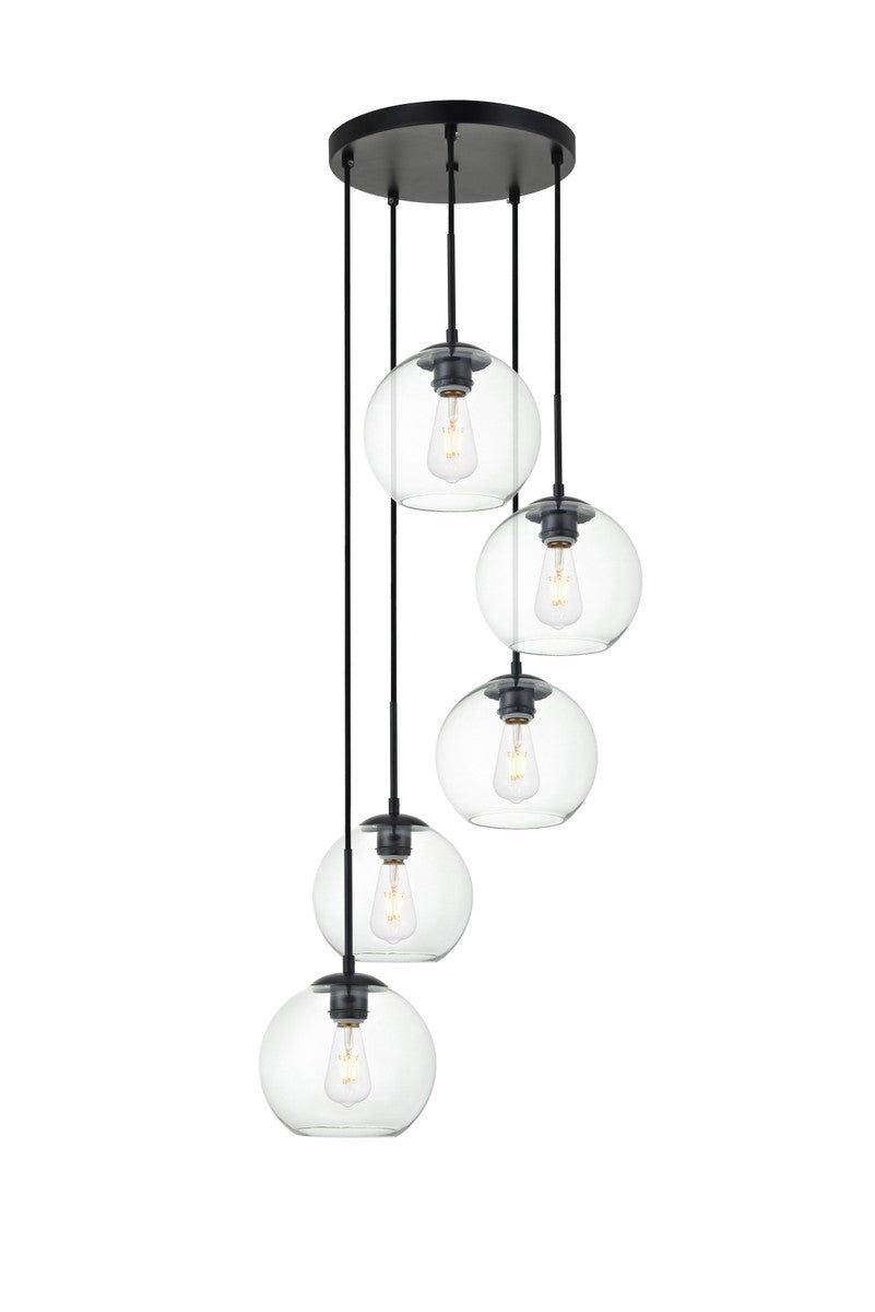 Elegant Lighting Five Light Pendant
