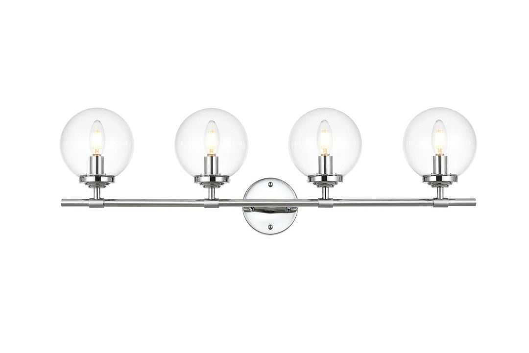 Elegant Lighting Four Light Bath Sconce