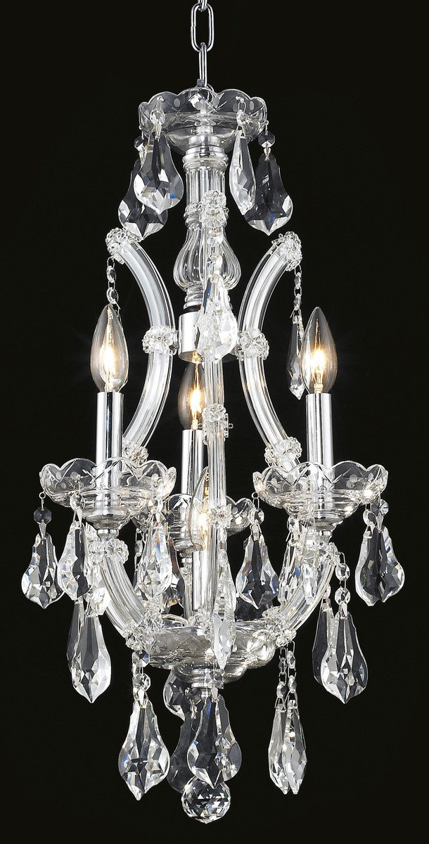Elegant Lighting Four Light Chandelier