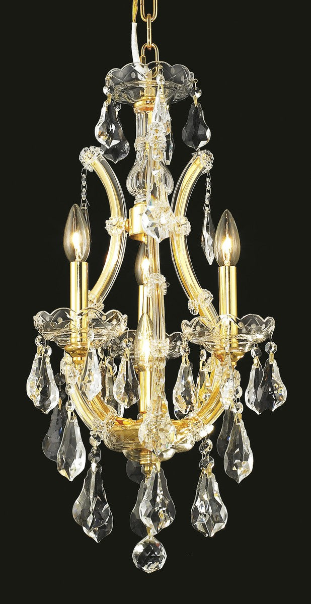 Elegant Lighting Four Light Chandelier