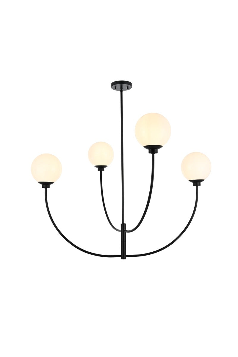 Elegant Lighting Four Light Chandelier
