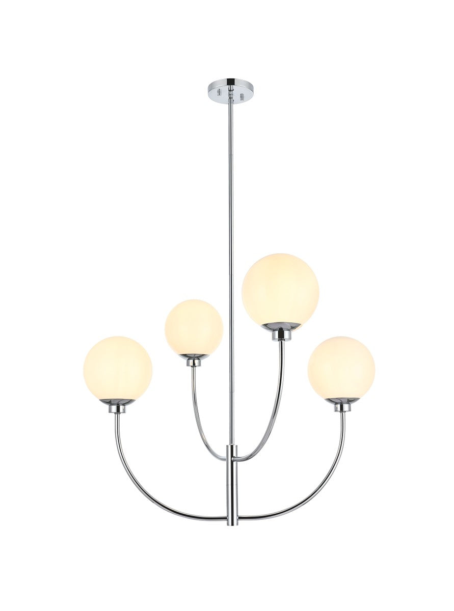 Elegant Lighting Four Light Chandelier