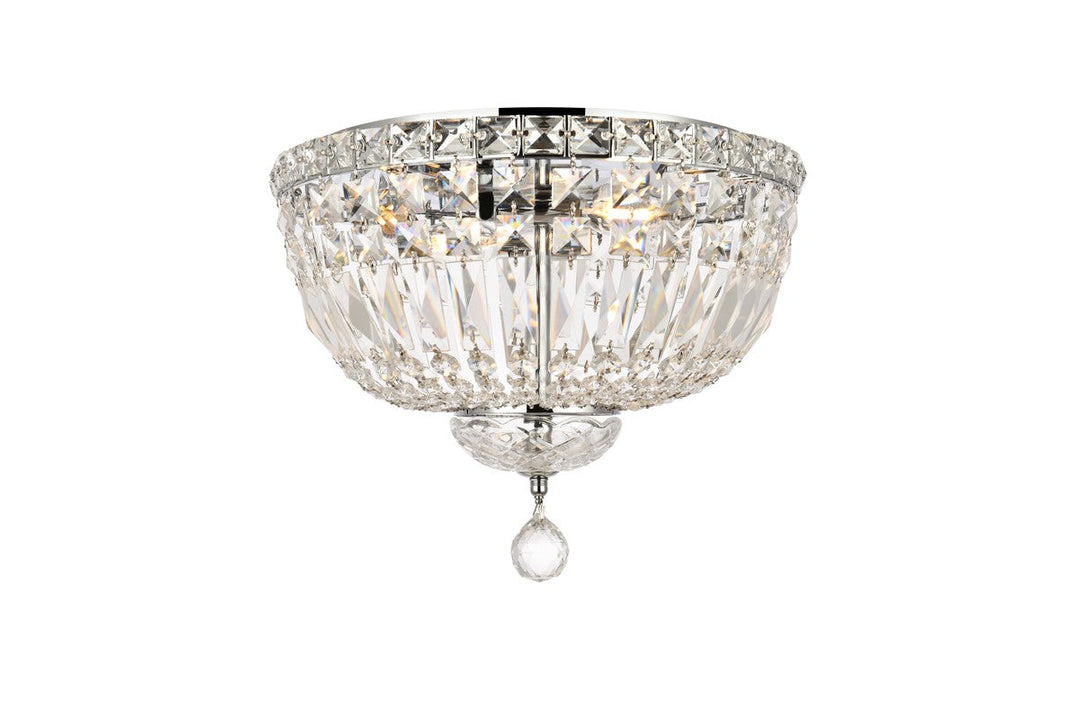 Elegant Lighting Four Light Flush Mount
