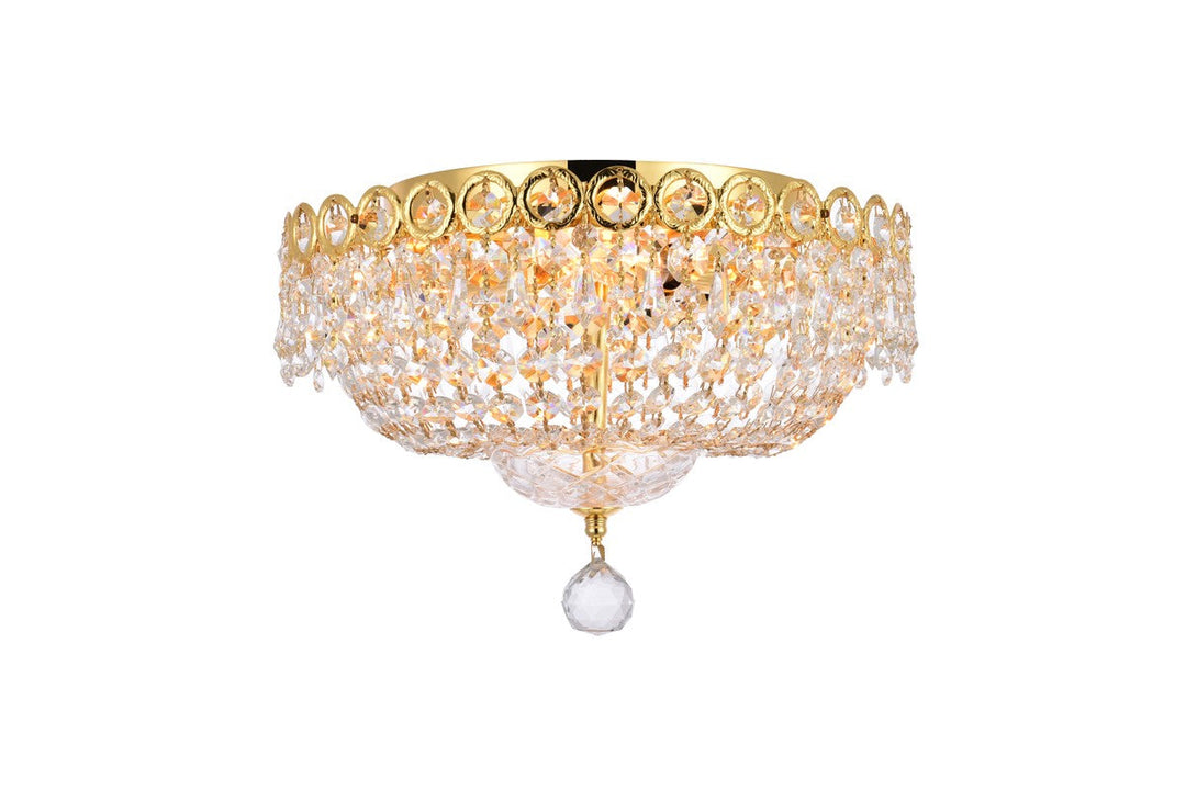 Elegant Lighting Four Light Flush Mount