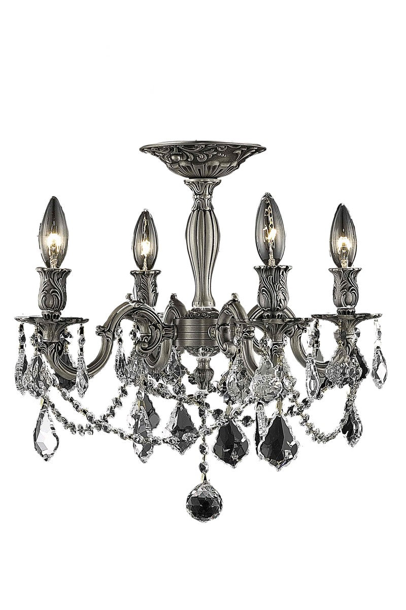 Elegant Lighting Four Light Flush Mount
