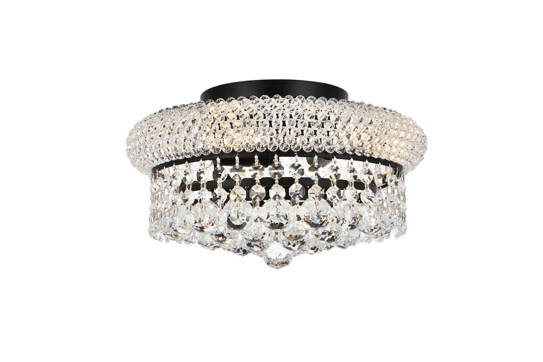 Elegant Lighting Four Light Flush Mount