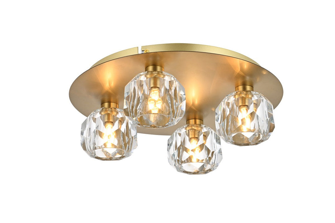 Elegant Lighting Four Light Flush Mount