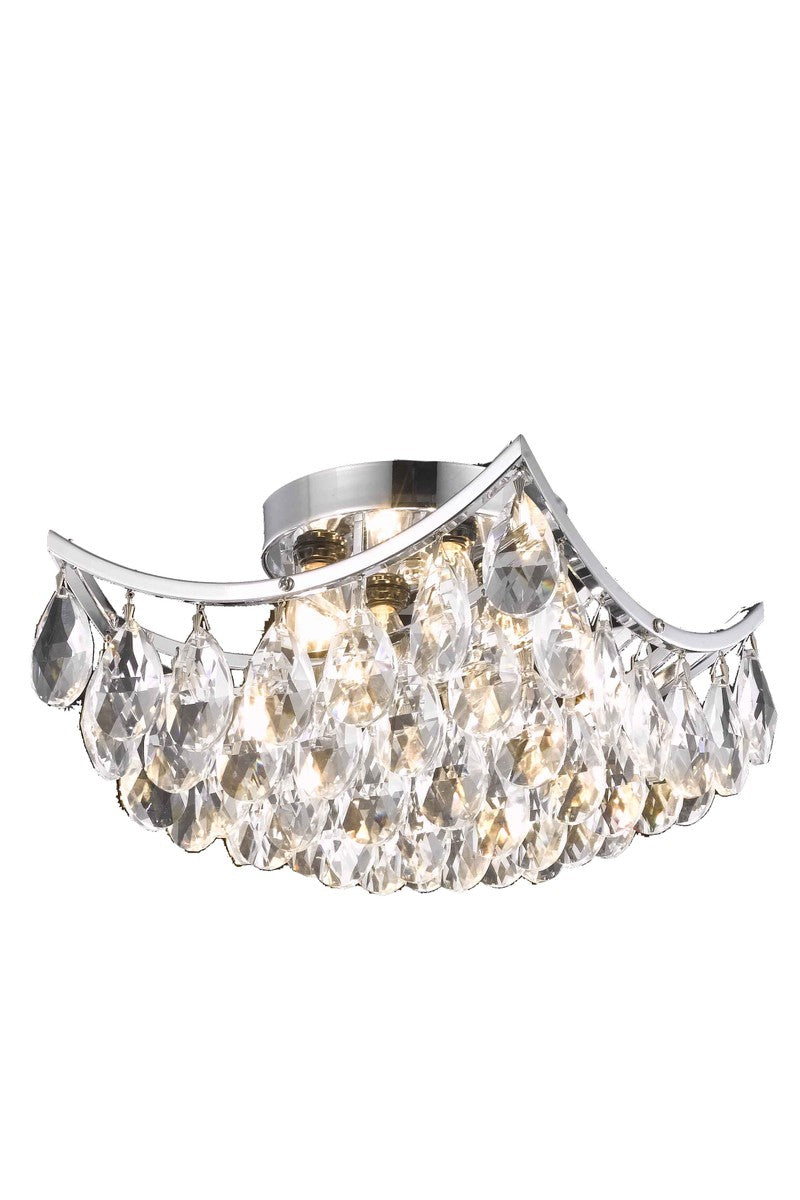 Elegant Lighting Four Light Flush Mount