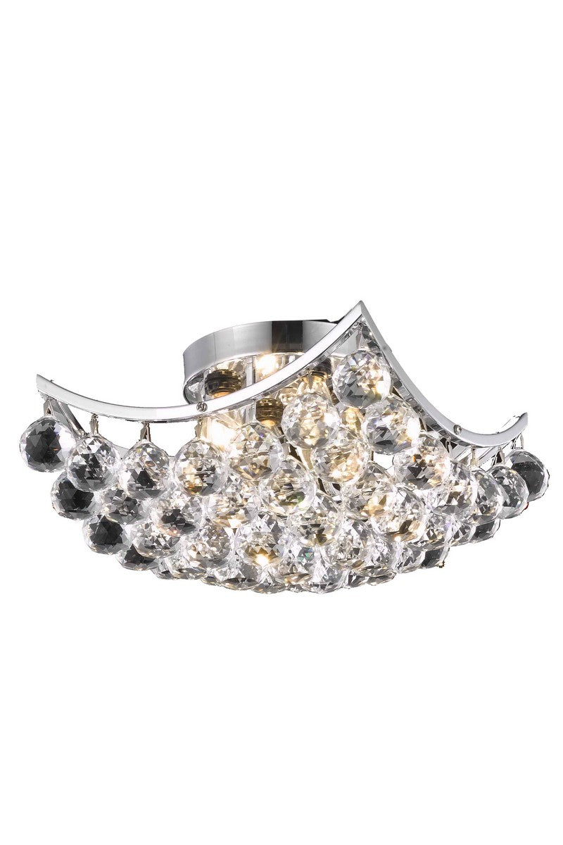 Elegant Lighting Four Light Flush Mount