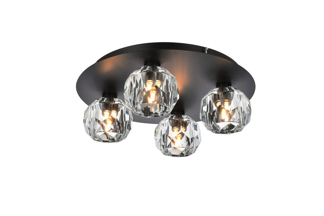 Elegant Lighting Four Light Flush Mount