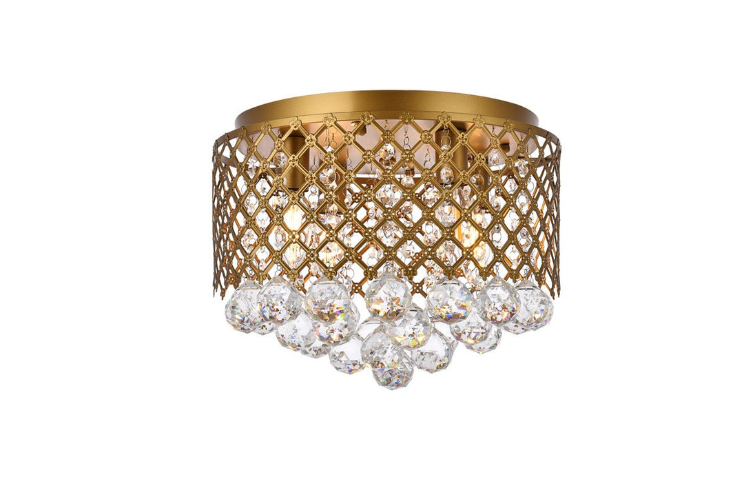 Elegant Lighting Four Light Flush Mount
