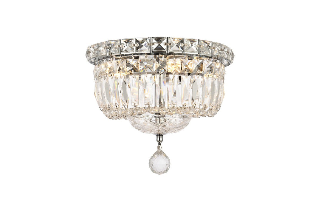 Elegant Lighting Four Light Flush Mount
