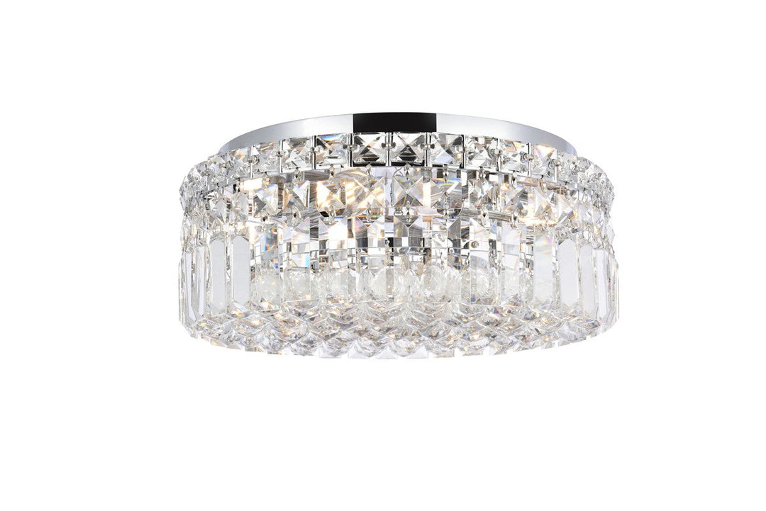 Elegant Lighting Four Light Flush Mount
