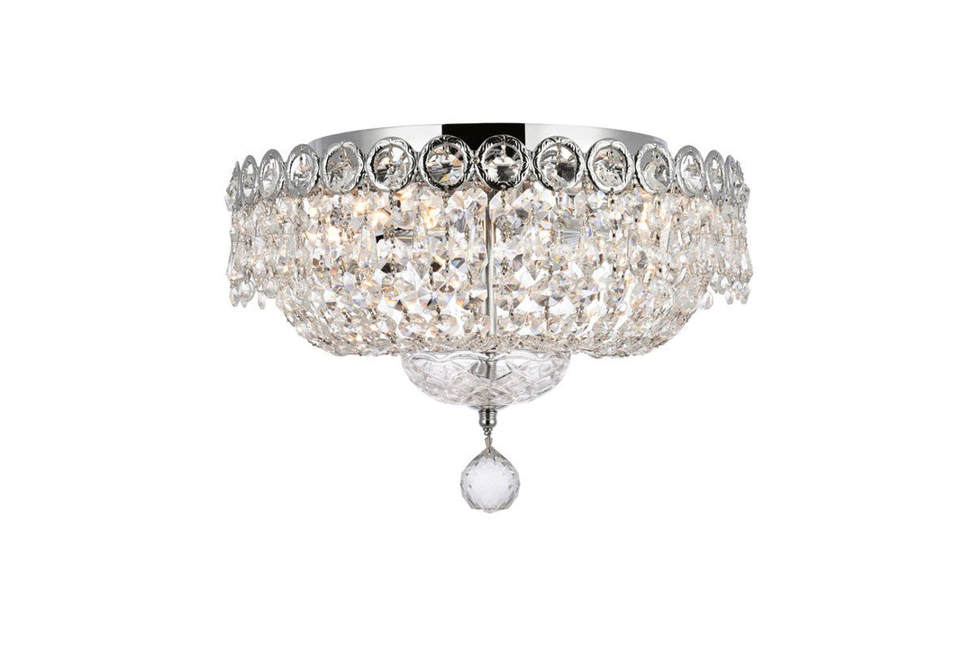Elegant Lighting Four Light Flush Mount