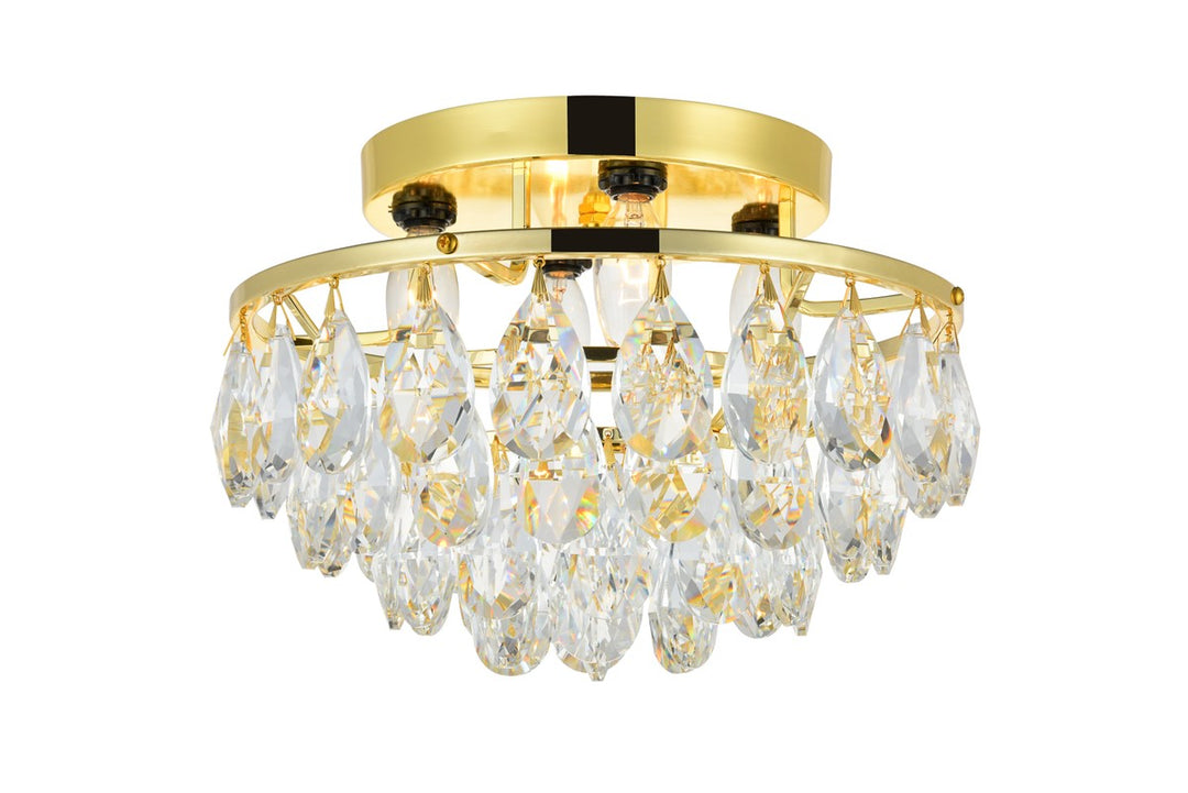 Elegant Lighting Four Light Flush Mount