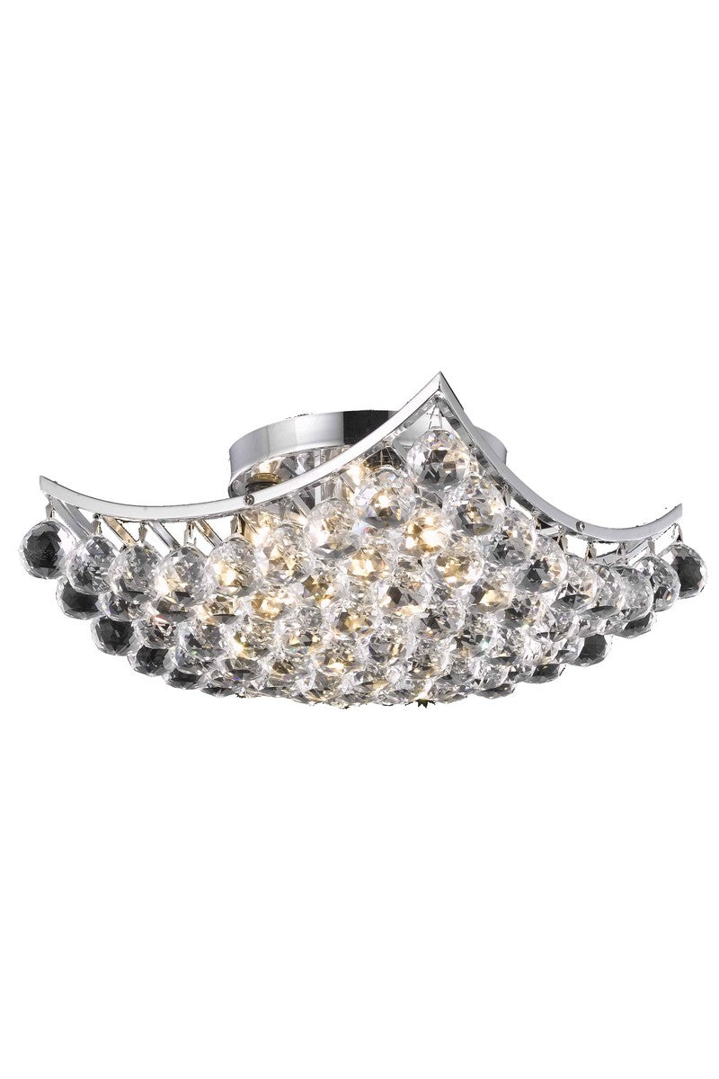 Elegant Lighting Four Light Flush Mount