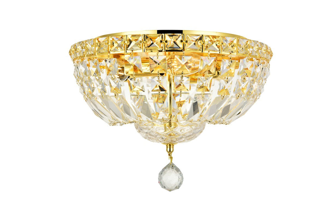 Elegant Lighting Four Light Flush Mount