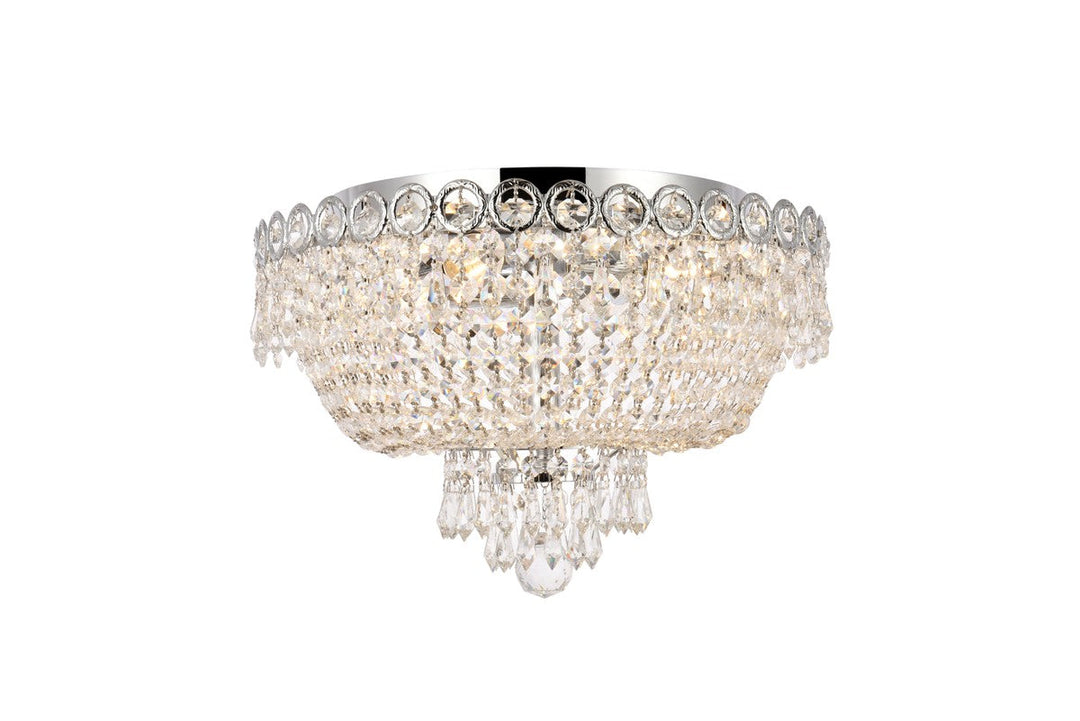 Elegant Lighting Four Light Flush Mount