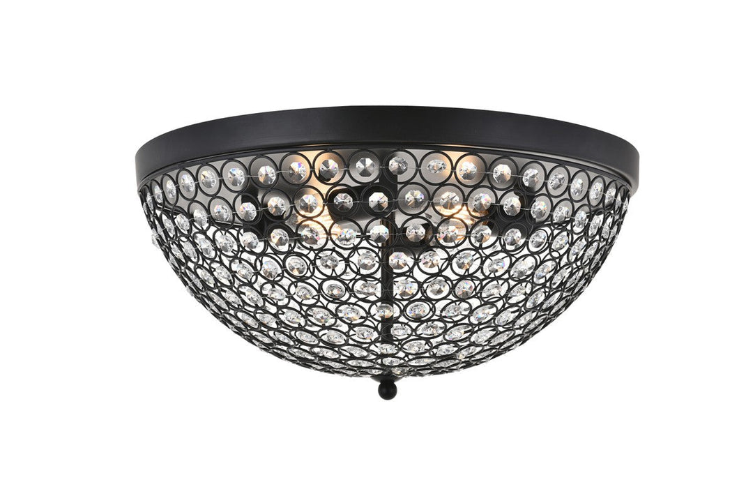 Elegant Lighting Four Light Flush Mount