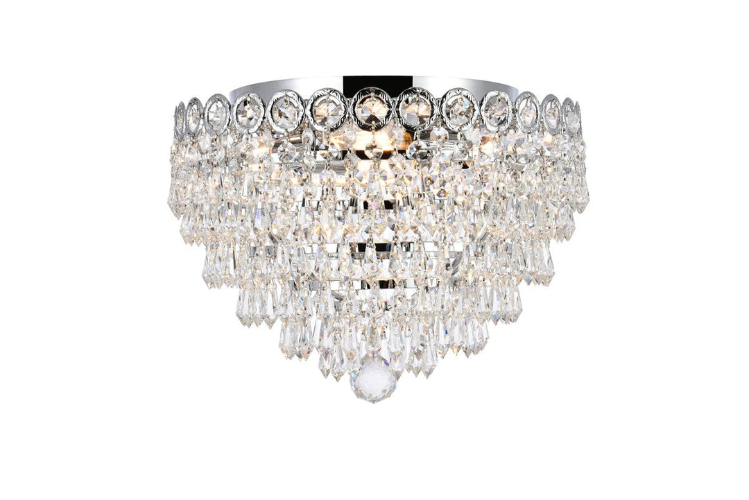 Elegant Lighting Four Light Flush Mount