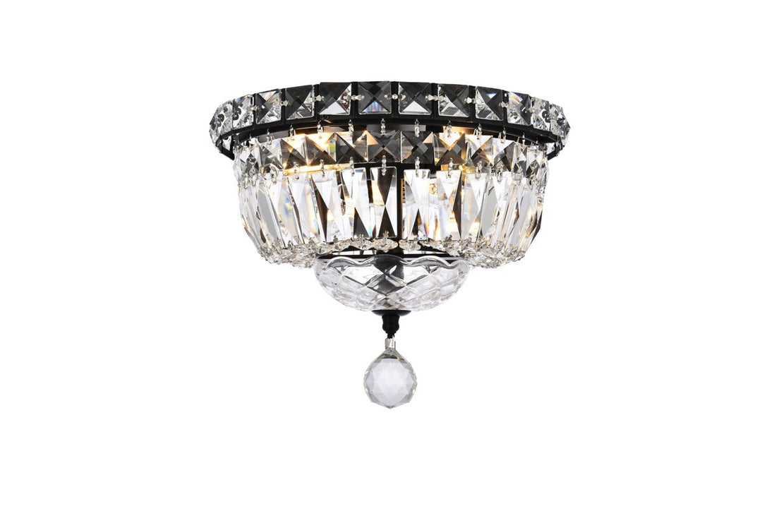 Elegant Lighting Four Light Flush Mount
