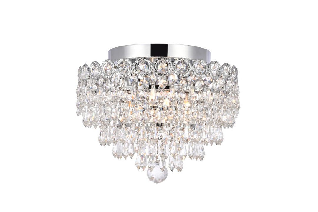 Elegant Lighting Four Light Flush Mount