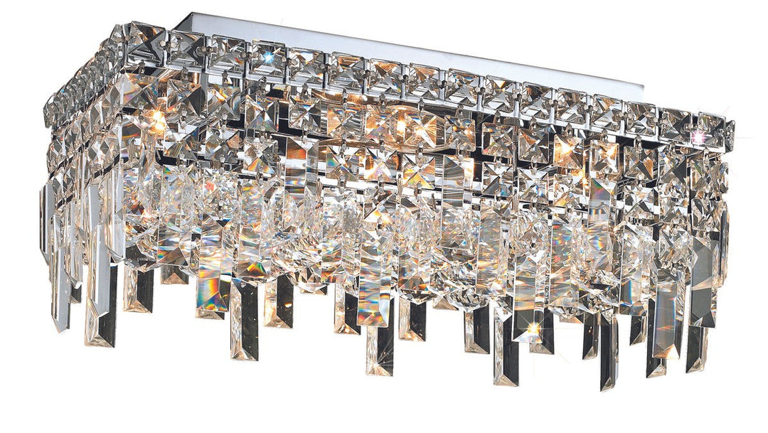 Elegant Lighting Four Light Flush Mount