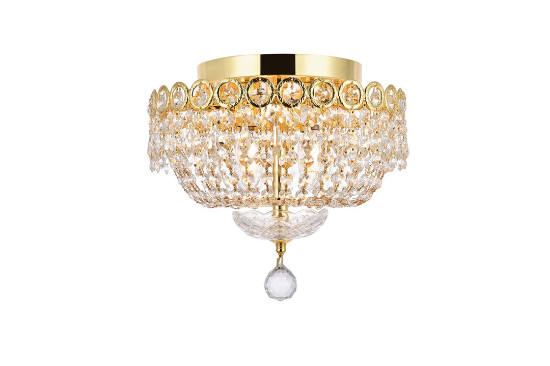 Elegant Lighting Four Light Flush Mount