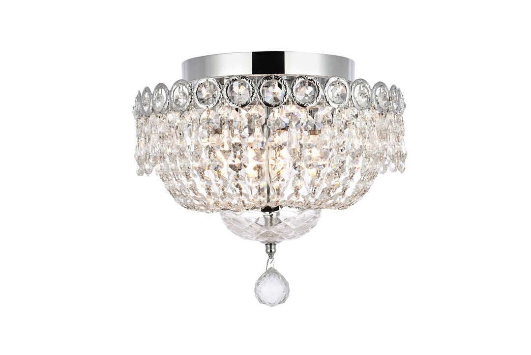 Elegant Lighting Four Light Flush Mount