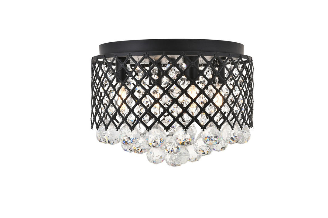 Elegant Lighting Four Light Flush Mount