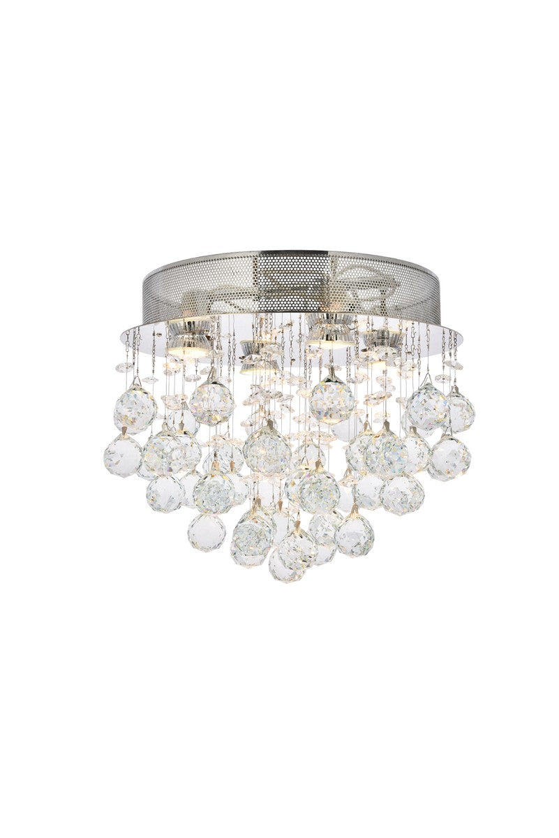 Elegant Lighting Four Light Flush Mount