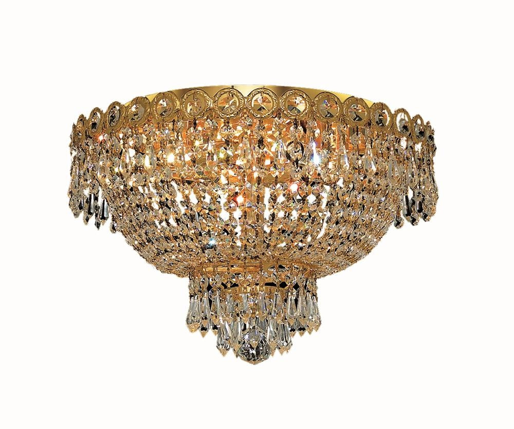 Elegant Lighting Four Light Flush Mount