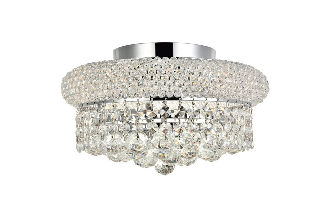 Elegant Lighting Four Light Flush Mount