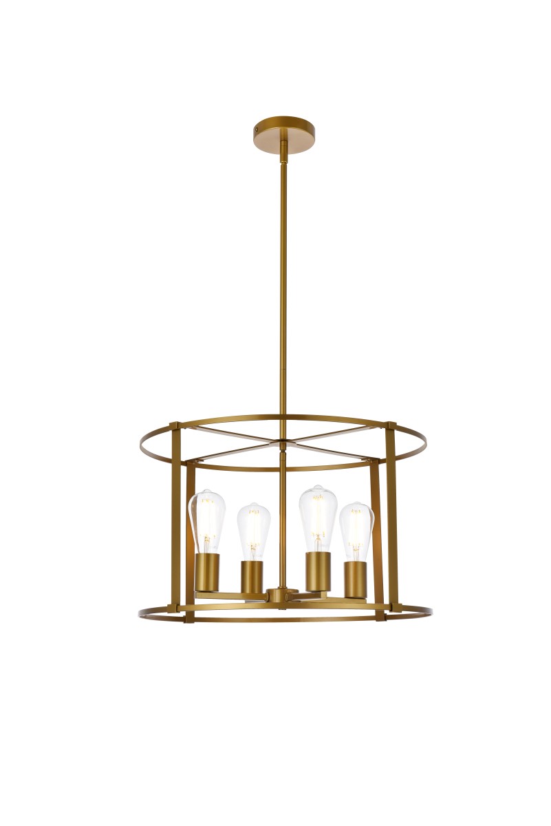Elegant Lighting Four Light Pendant