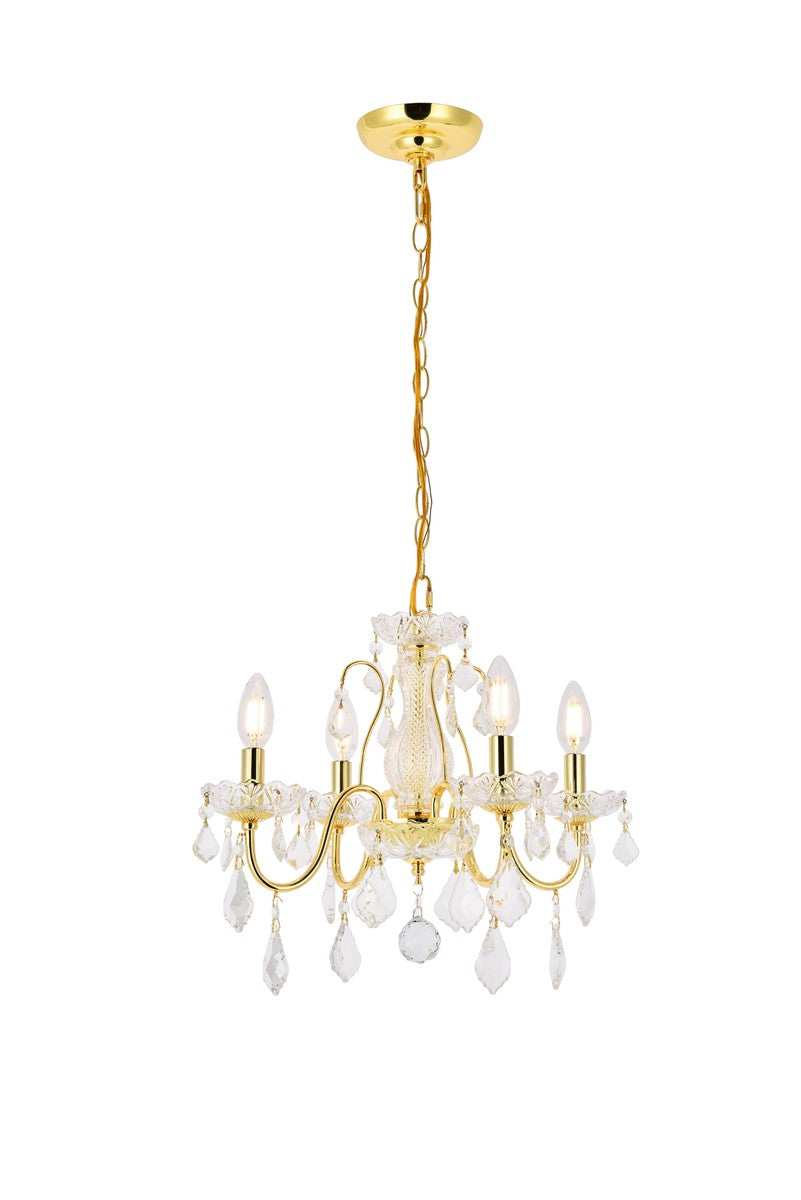 Elegant Lighting Four Light Pendant