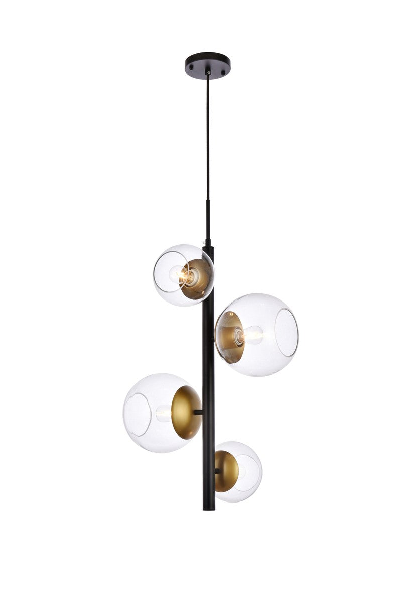 Elegant Lighting Four Light Pendant