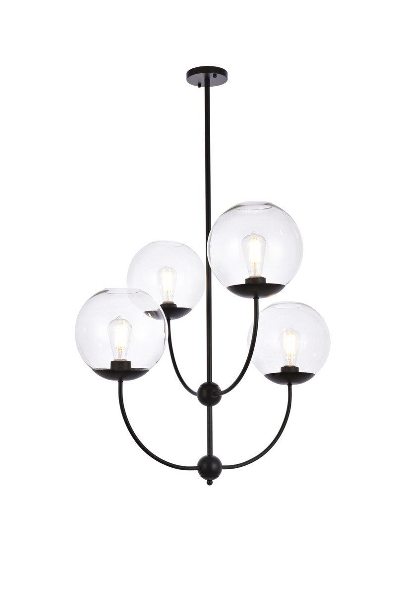 Elegant Lighting Four Light Pendant
