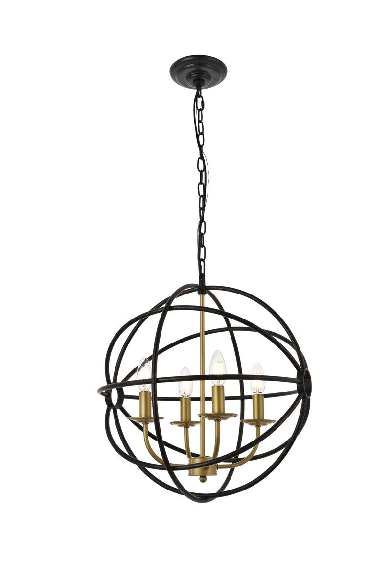 Elegant Lighting Four Light Pendant