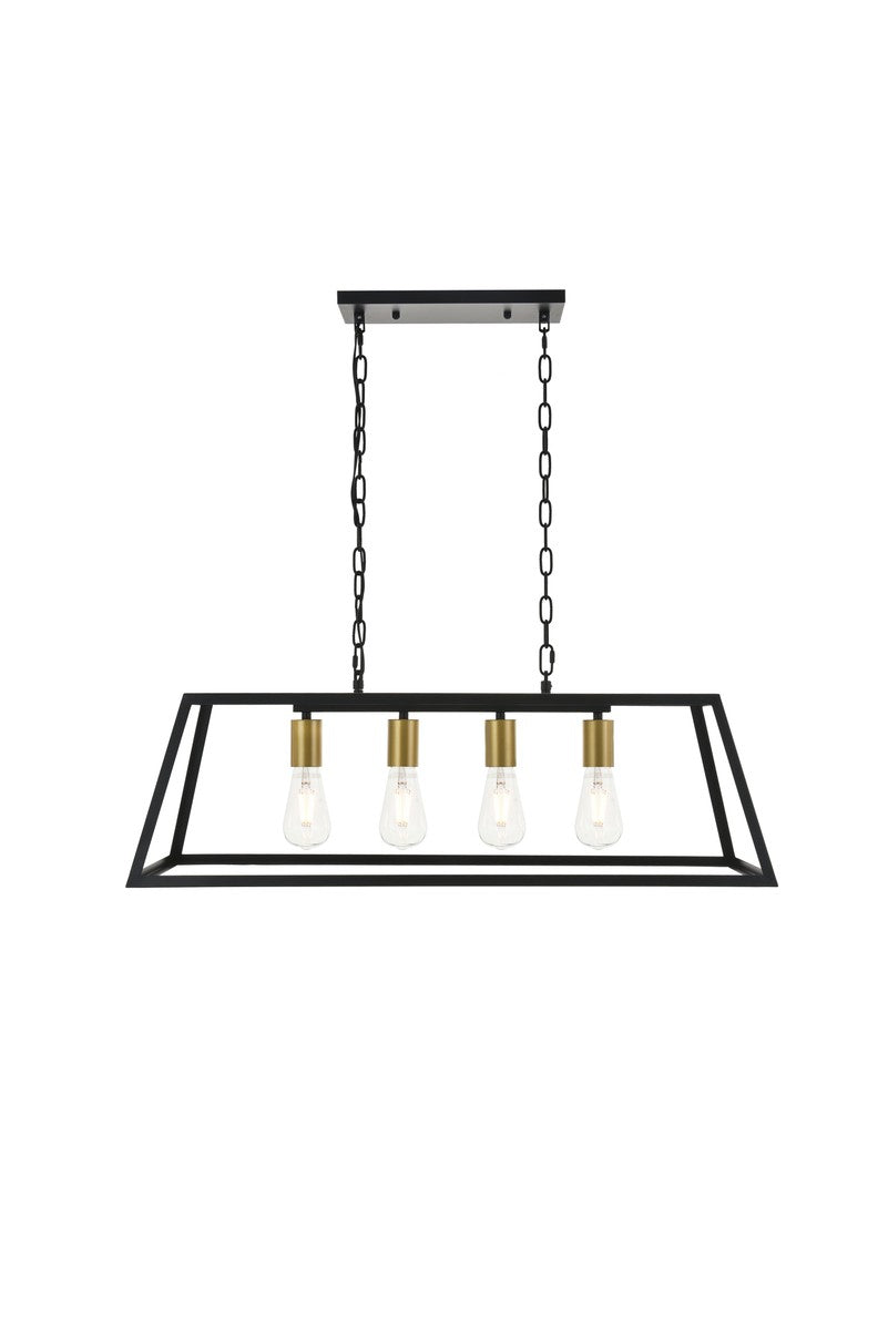 Elegant Lighting Four Light Pendant