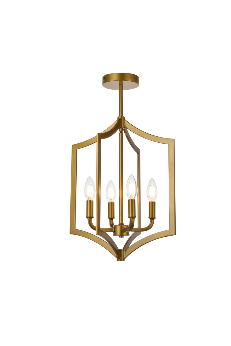 Elegant Lighting Four Light Pendant