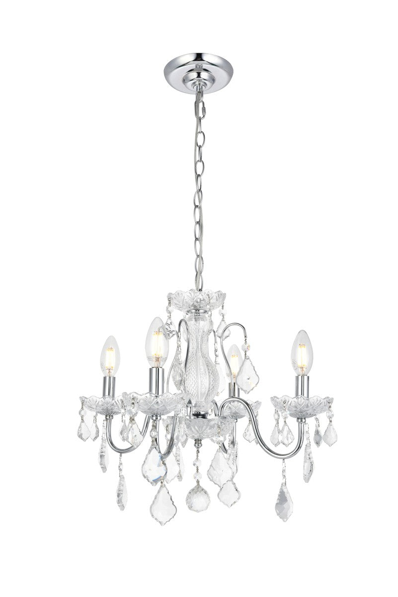 Elegant Lighting Four Light Pendant