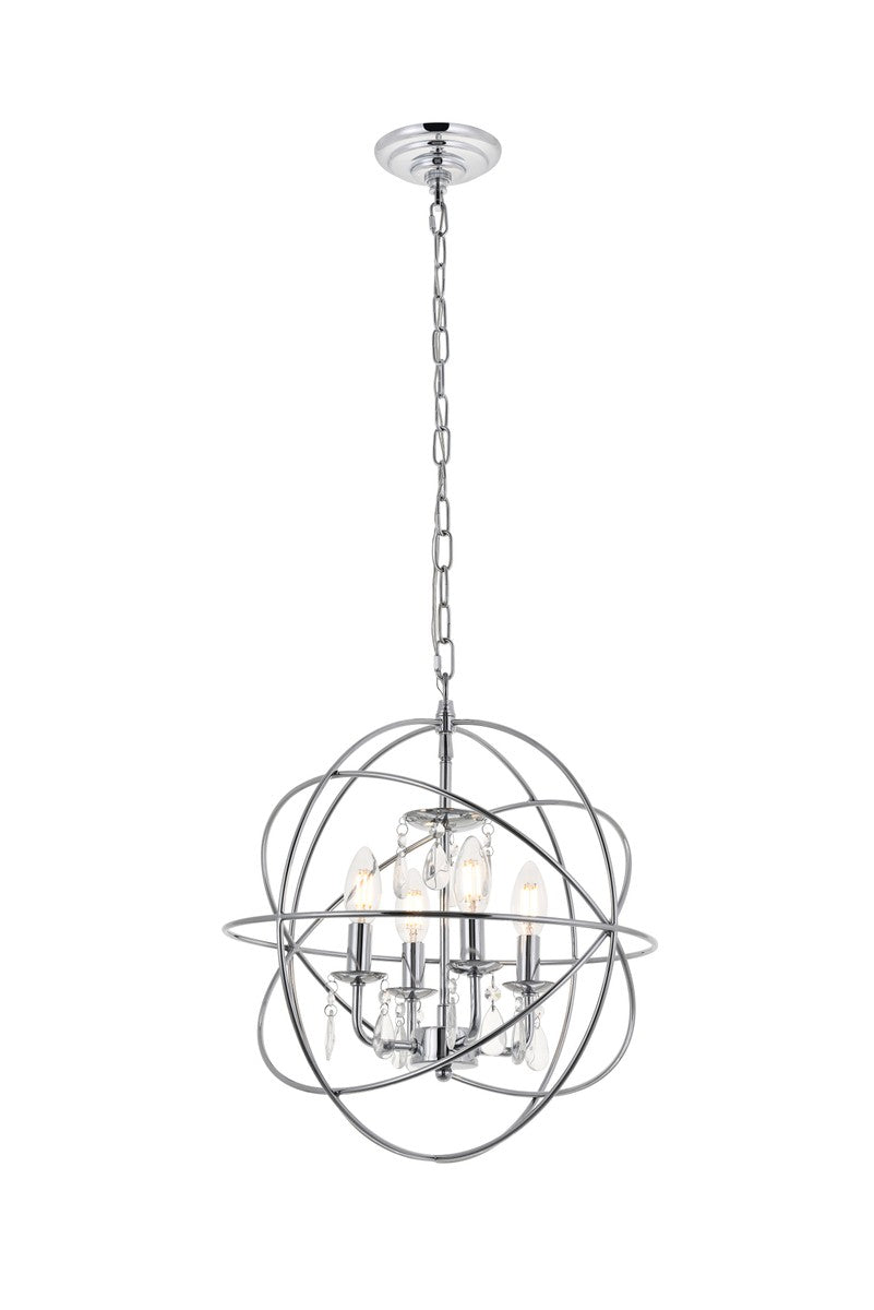 Elegant Lighting Four Light Pendant