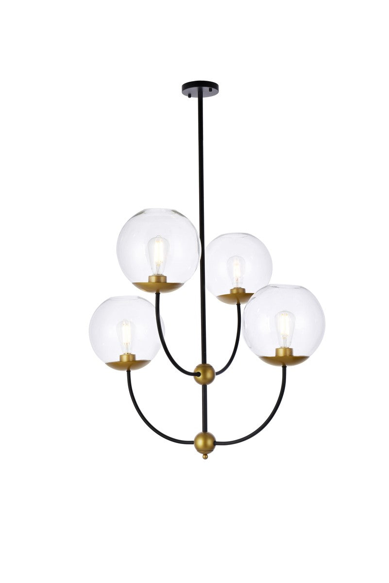 Elegant Lighting Four Light Pendant