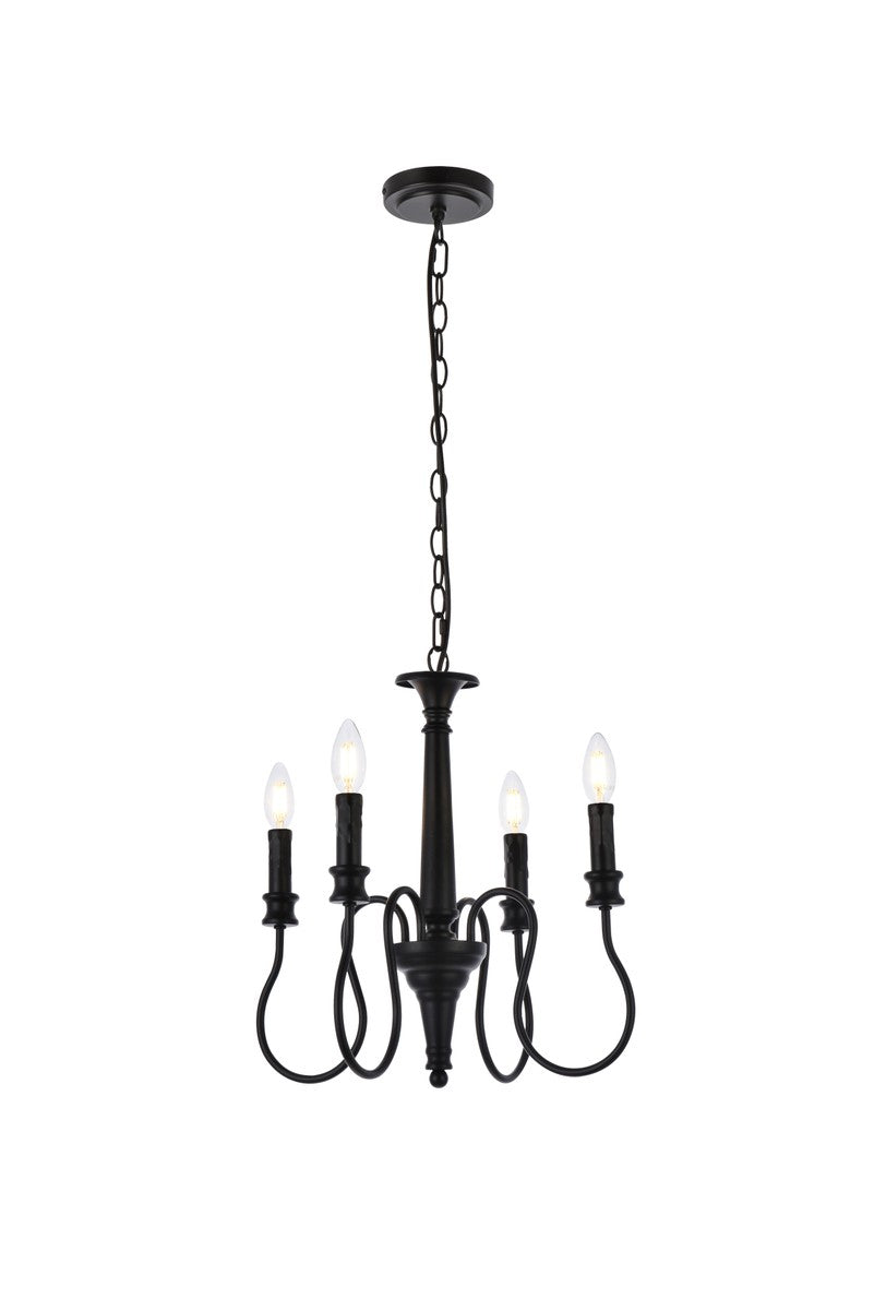 Elegant Lighting Four Light Pendant