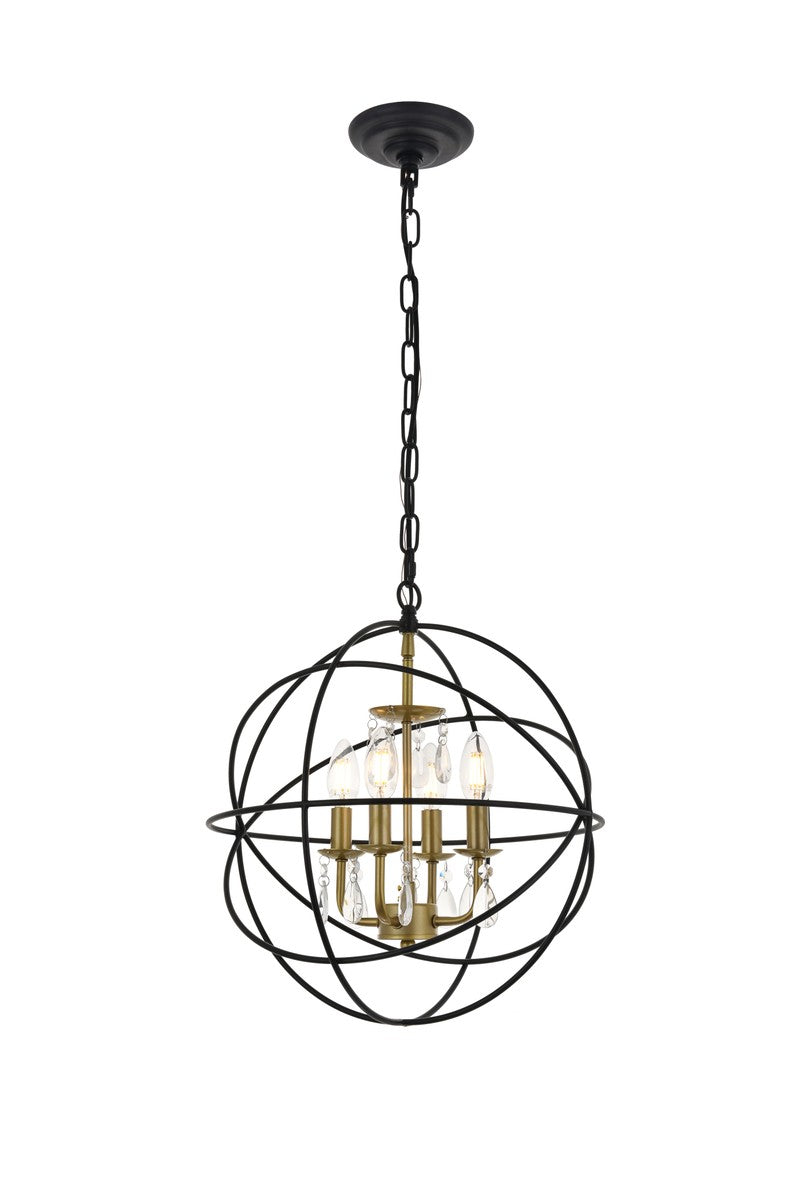 Elegant Lighting Four Light Pendant