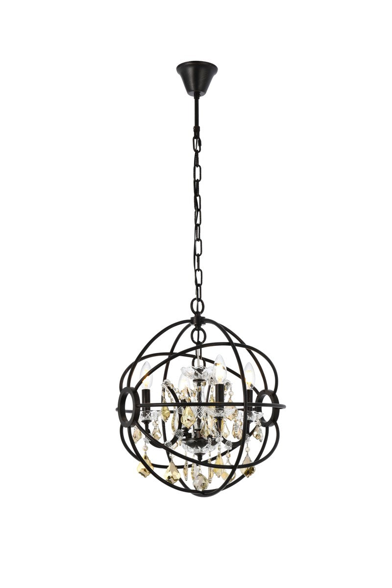 Elegant Lighting Four Light Pendant